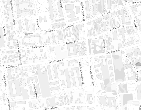 Mapa z adresem organizacji