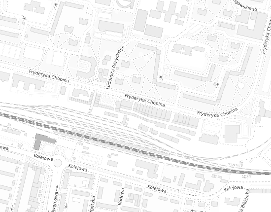 Mapa z adresem organizacji