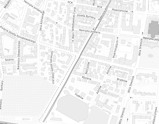 Mapa z adresem organizacji