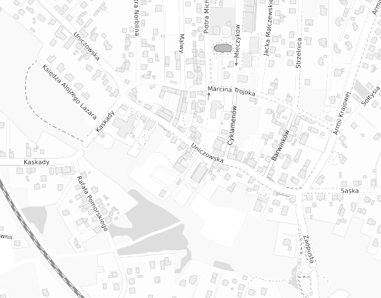 Mapa z adresem organizacji