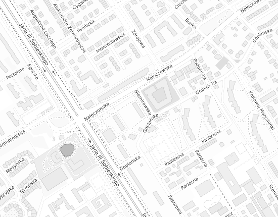 Mapa z adresem organizacji