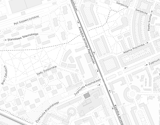 Mapa z adresem organizacji