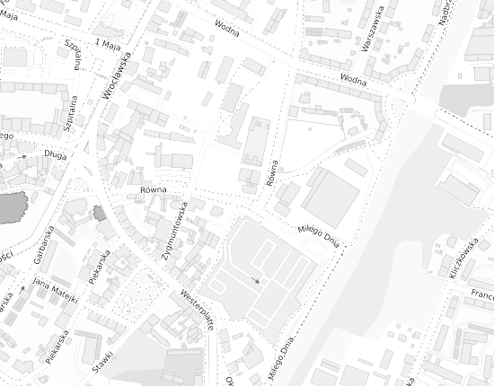 Mapa z adresem organizacji