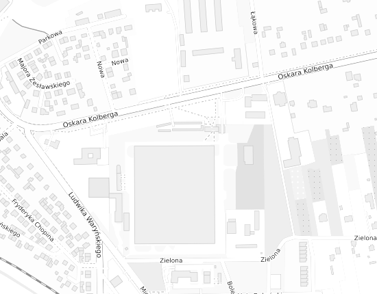Mapa z adresem organizacji