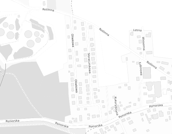 Mapa z adresem organizacji
