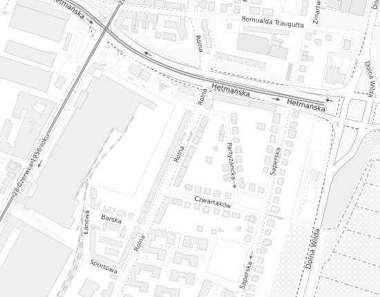 Mapa z adresem organizacji