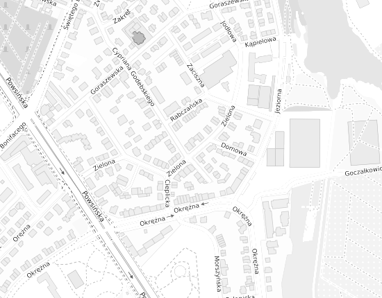 Mapa z adresem organizacji
