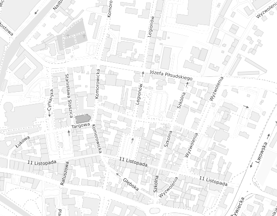 Mapa z adresem organizacji