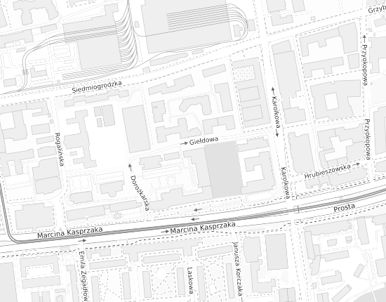 Mapa z adresem organizacji
