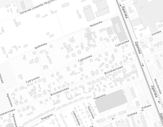 Mapa z adresem organizacji