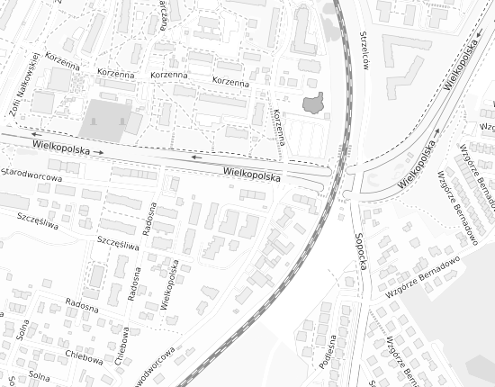 Mapa z adresem organizacji