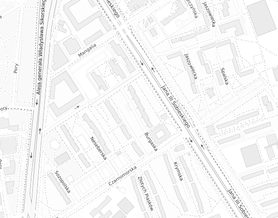Mapa z adresem organizacji