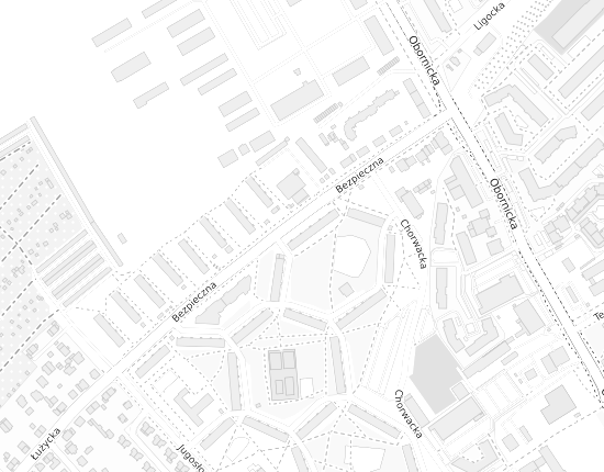 Mapa z adresem organizacji