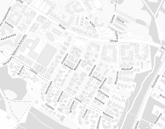 Mapa z adresem organizacji