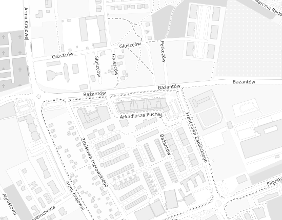 Mapa z adresem organizacji