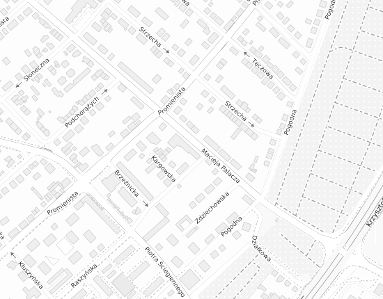Mapa z adresem organizacji