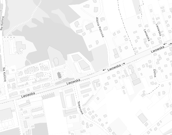Mapa z adresem organizacji