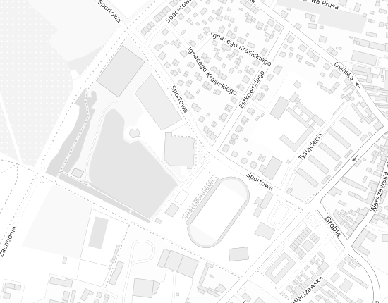 Mapa z adresem organizacji