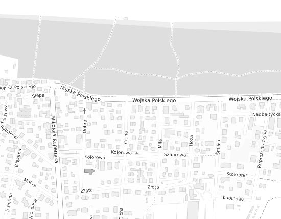 Mapa z adresem organizacji