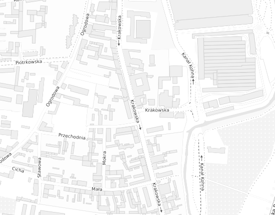 Mapa z adresem organizacji