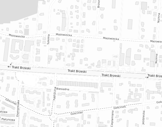 Mapa z adresem organizacji
