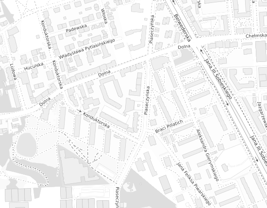 Mapa z adresem organizacji
