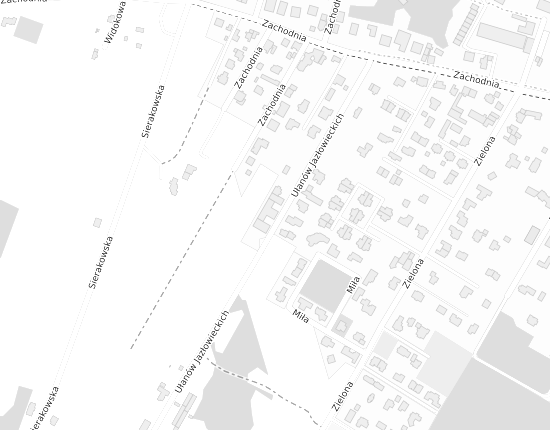 Mapa z adresem organizacji
