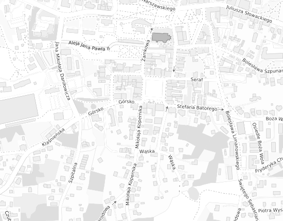 Mapa z adresem organizacji