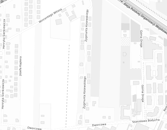 Mapa z adresem organizacji