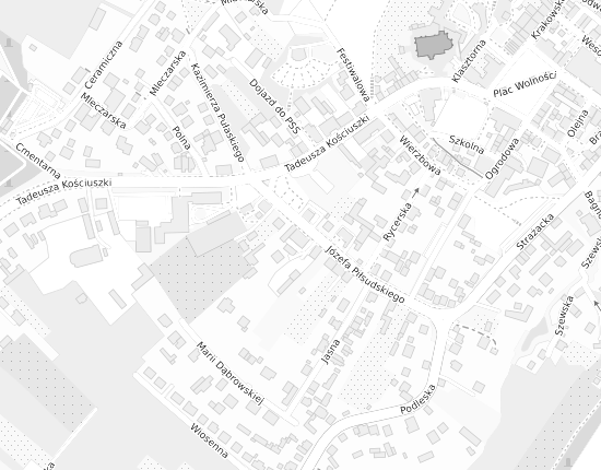Mapa z adresem organizacji