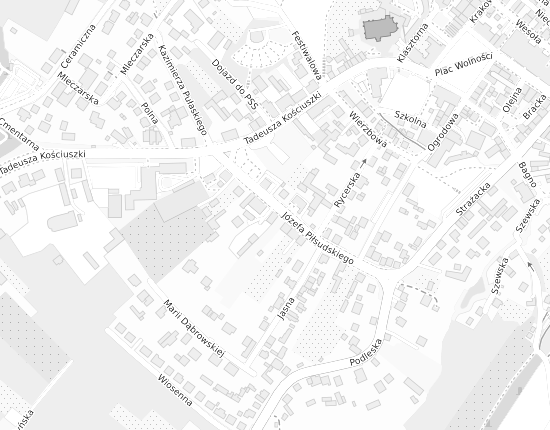 Mapa z adresem organizacji