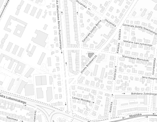 Mapa z adresem organizacji