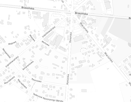 Mapa z adresem organizacji