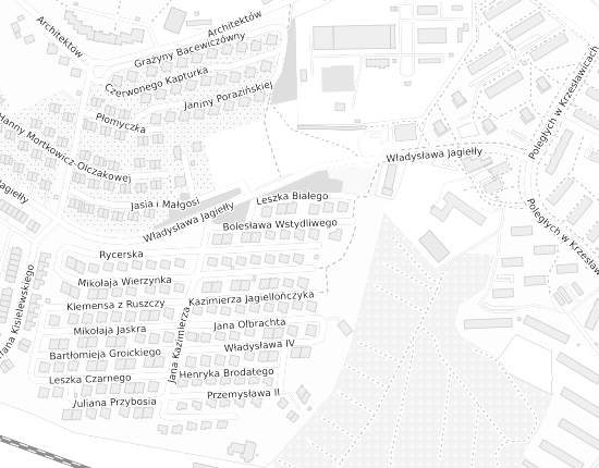 Mapa z adresem organizacji