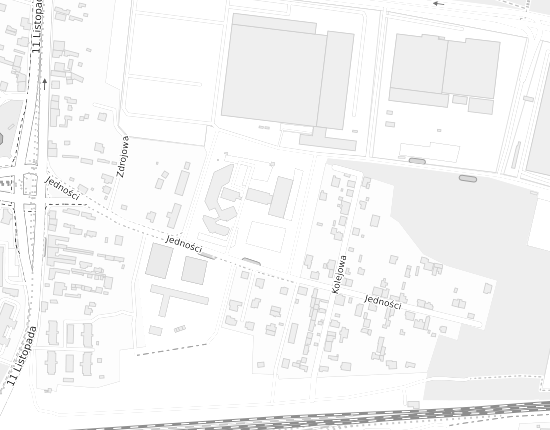 Mapa z adresem organizacji