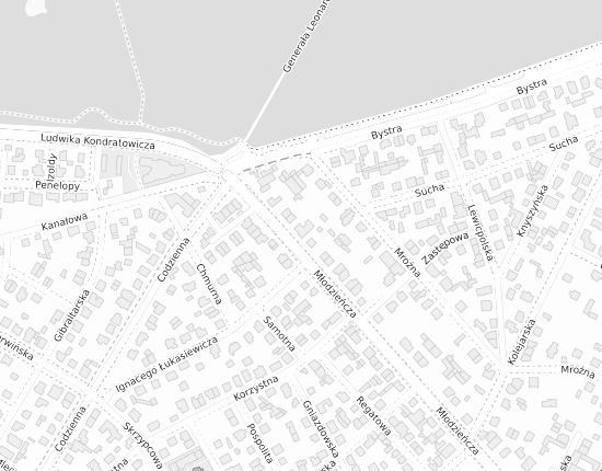 Mapa z adresem organizacji