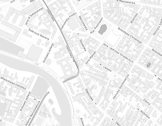 Mapa z adresem organizacji
