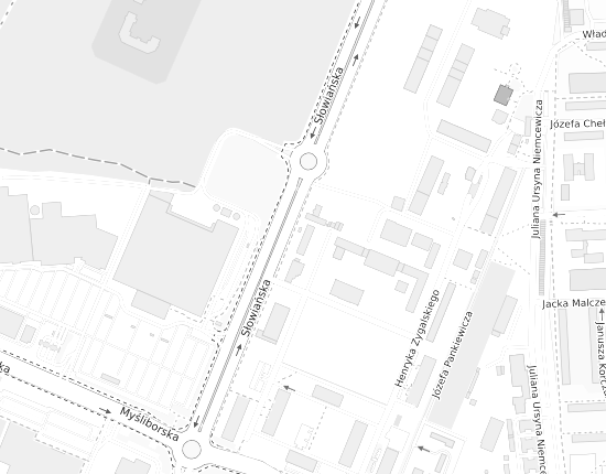 Mapa z adresem organizacji