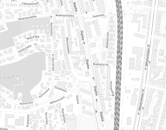 Mapa z adresem organizacji
