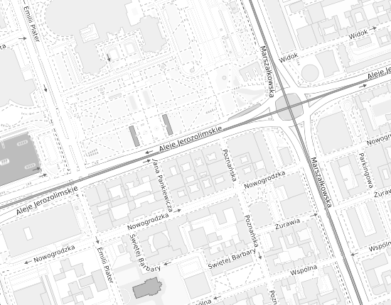 Mapa z adresem organizacji