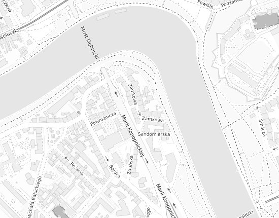 Mapa z adresem organizacji