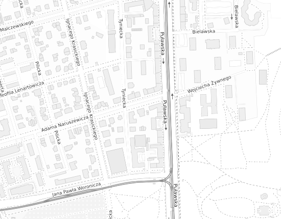 Mapa z adresem organizacji