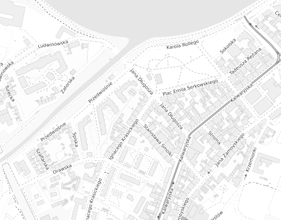Mapa z adresem organizacji