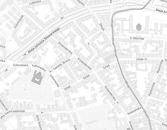 Mapa z adresem organizacji