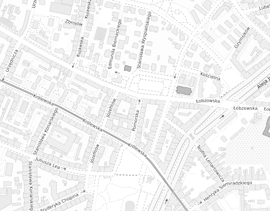 Mapa z adresem organizacji