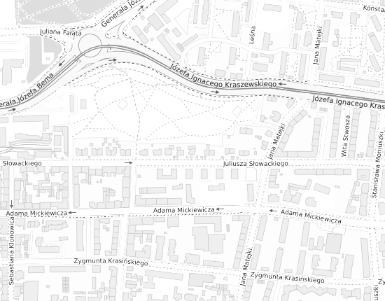 Mapa z adresem organizacji