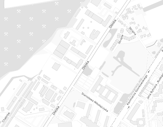 Mapa z adresem organizacji