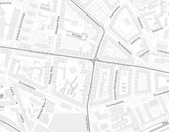 Mapa z adresem organizacji