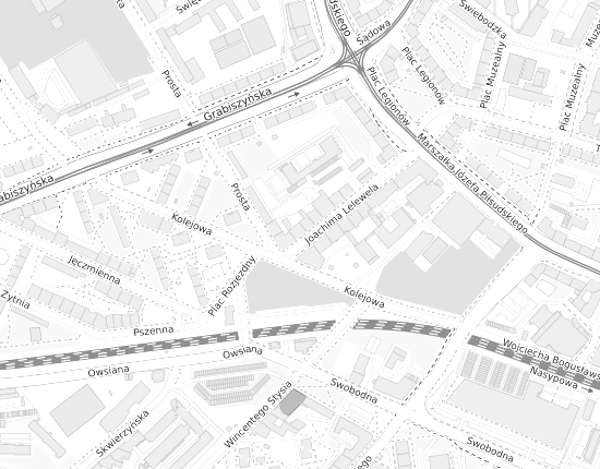 Mapa z adresem organizacji