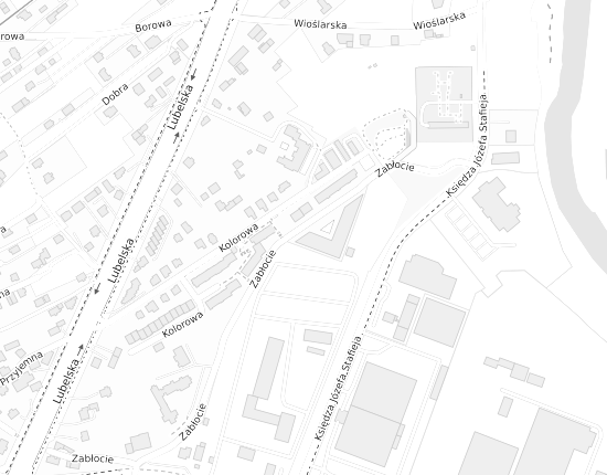 Mapa z adresem organizacji